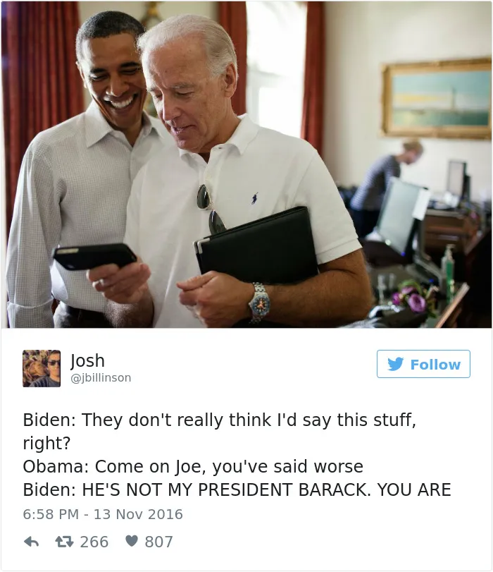 77 Hilarious Conversations Between Obama And Biden Are The Best Medicine After This Election