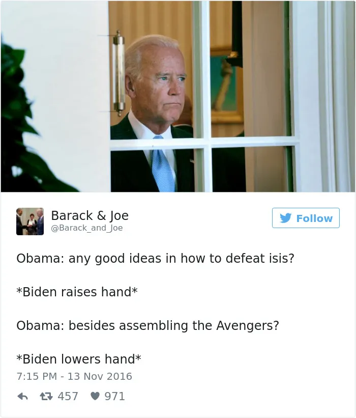 77 Hilarious Conversations Between Obama And Biden Are The Best Medicine After This Election