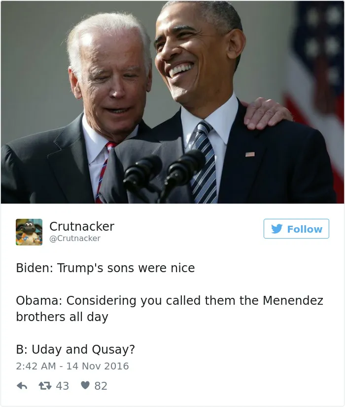 77 Hilarious Conversations Between Obama And Biden Are The Best Medicine After This Election