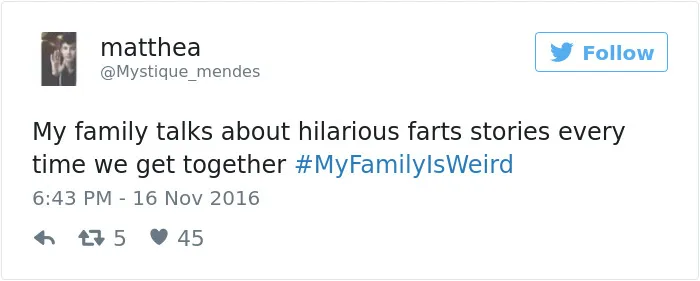 People Are Sharing The Weirdest Things About Their Families, And It's Hilariously Relatable