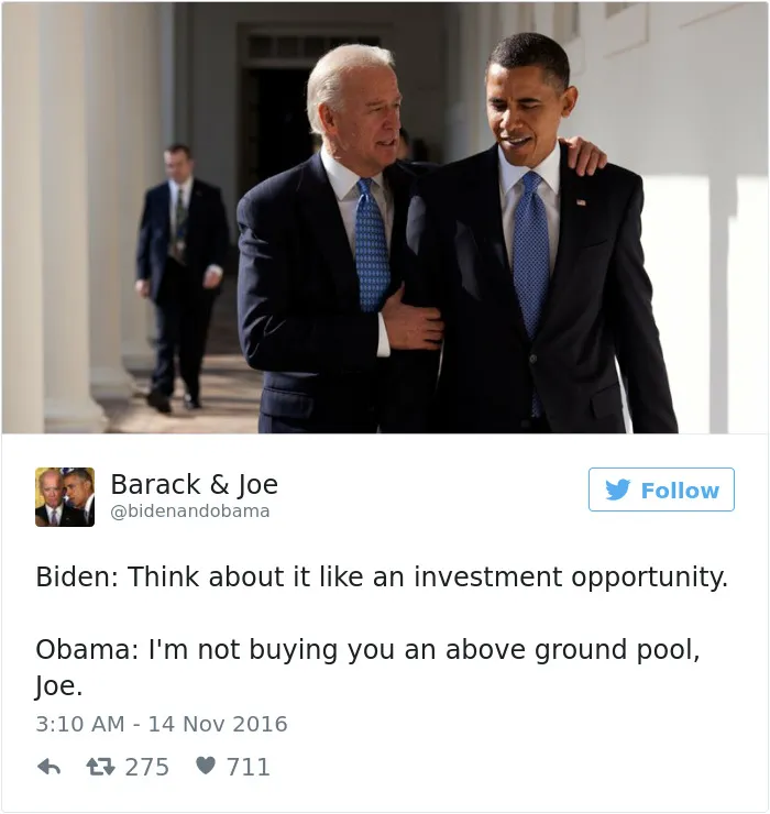 77 Hilarious Conversations Between Obama And Biden Are The Best Medicine After This Election