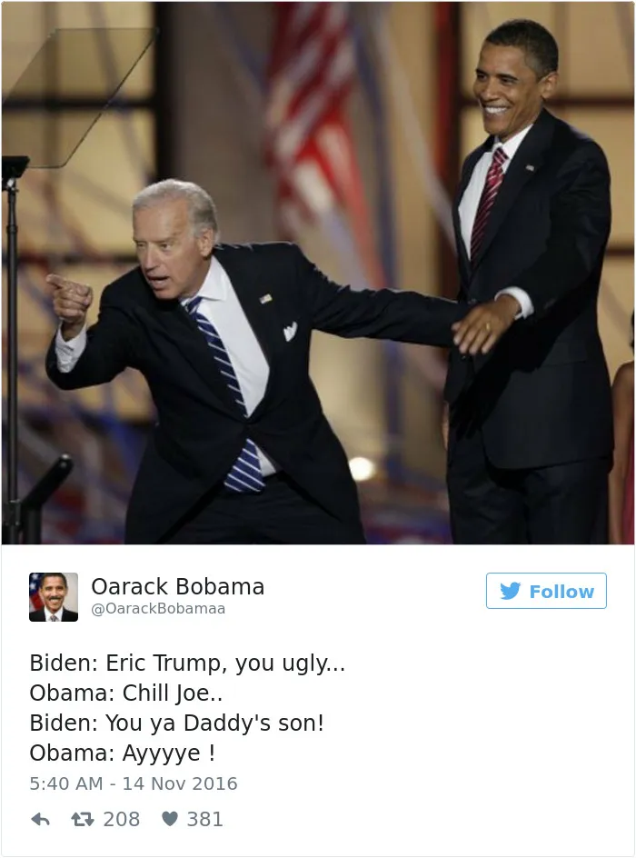 77 Hilarious Conversations Between Obama And Biden Are The Best Medicine After This Election