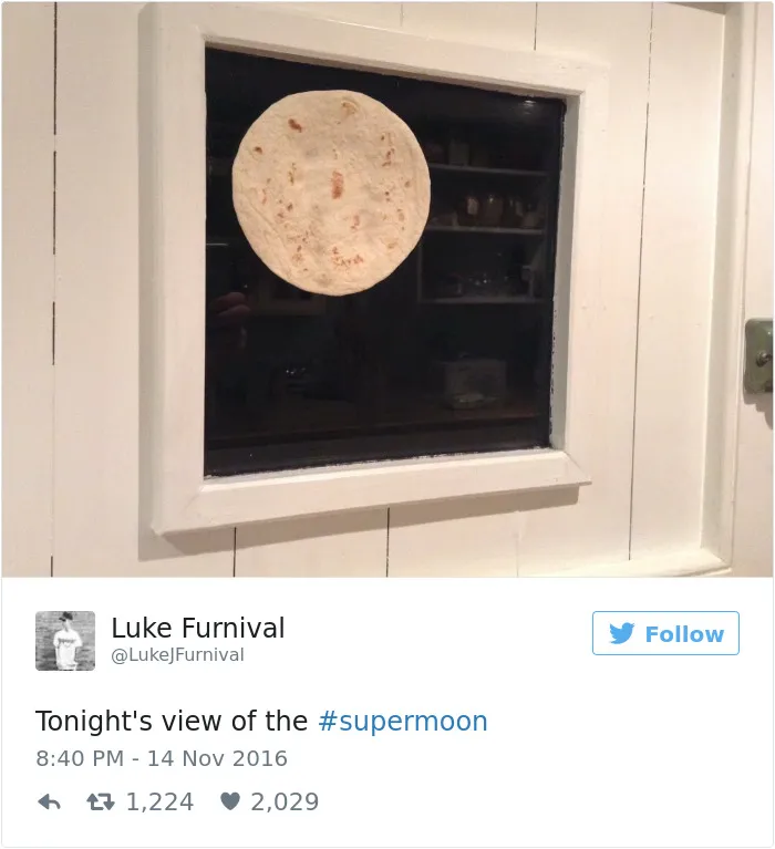 76 Hilarious Reactions To The Disappointing Supermoon