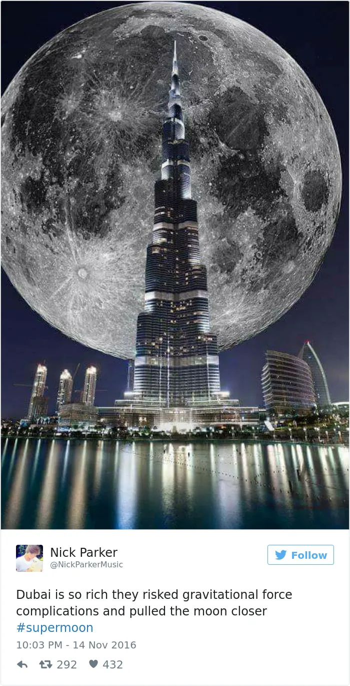 76 Hilarious Reactions To The Disappointing Supermoon