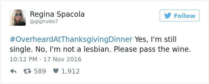 50 Hilariously Relatable Tweets About Thanksgiving