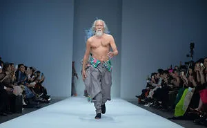 80-Year-Old Grandpa Tries Modeling For The First Time And Totally Slays His Runway Debut