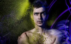A Band's Photoshoot Was Done Combining Light Painting And High-Speed Photography Techniques