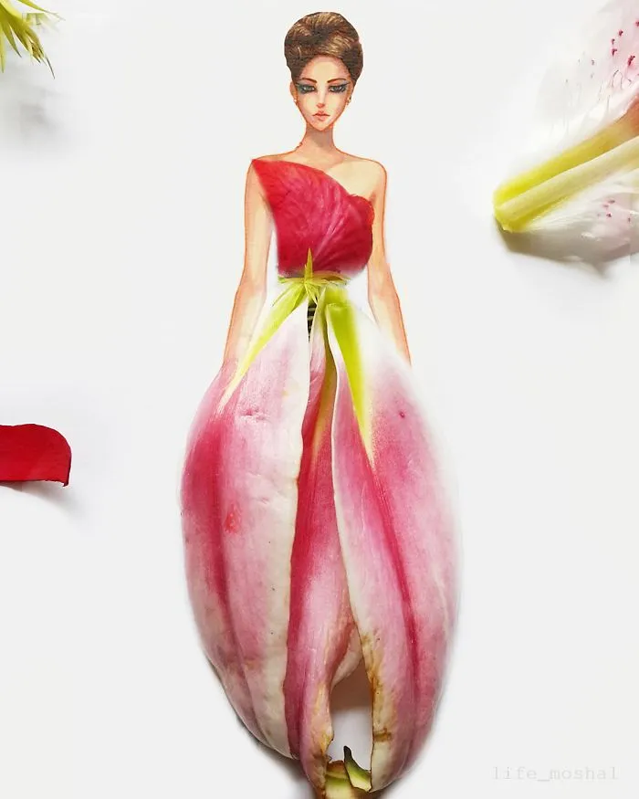 I Create Stunning Couture Gowns And Dresses With Flowers - Part 3