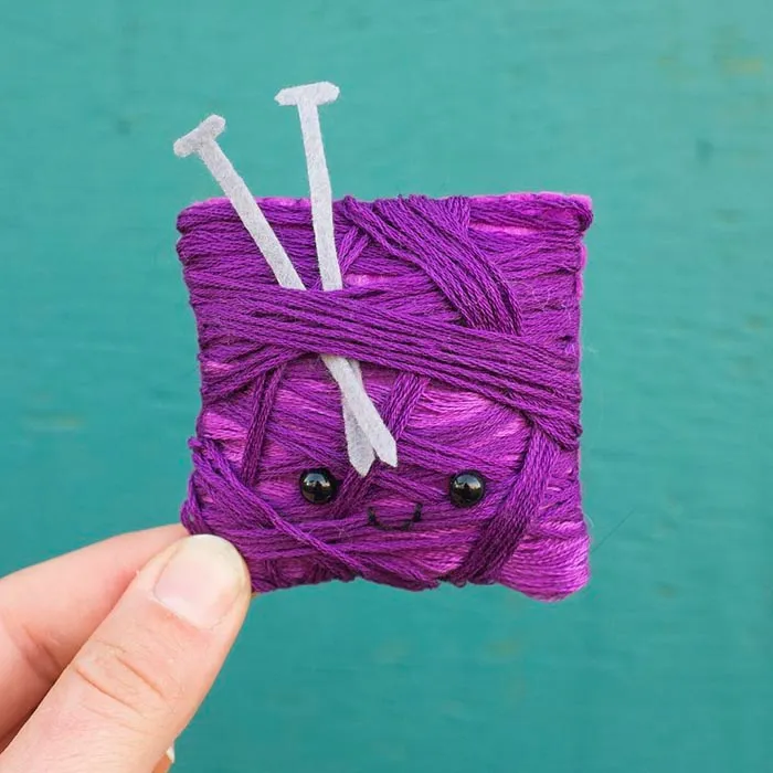 Artist Felts 100 Cute Faces For 100 Straight Days