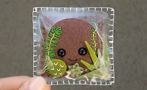 Artist Felts 100 Cute Faces For 100 Straight Days