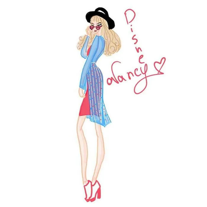 I Illustrated Disney Princesses