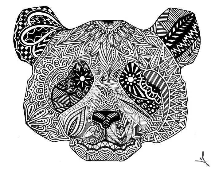 I Spend My Free Time Drawing Intricate Animals And Skulls
