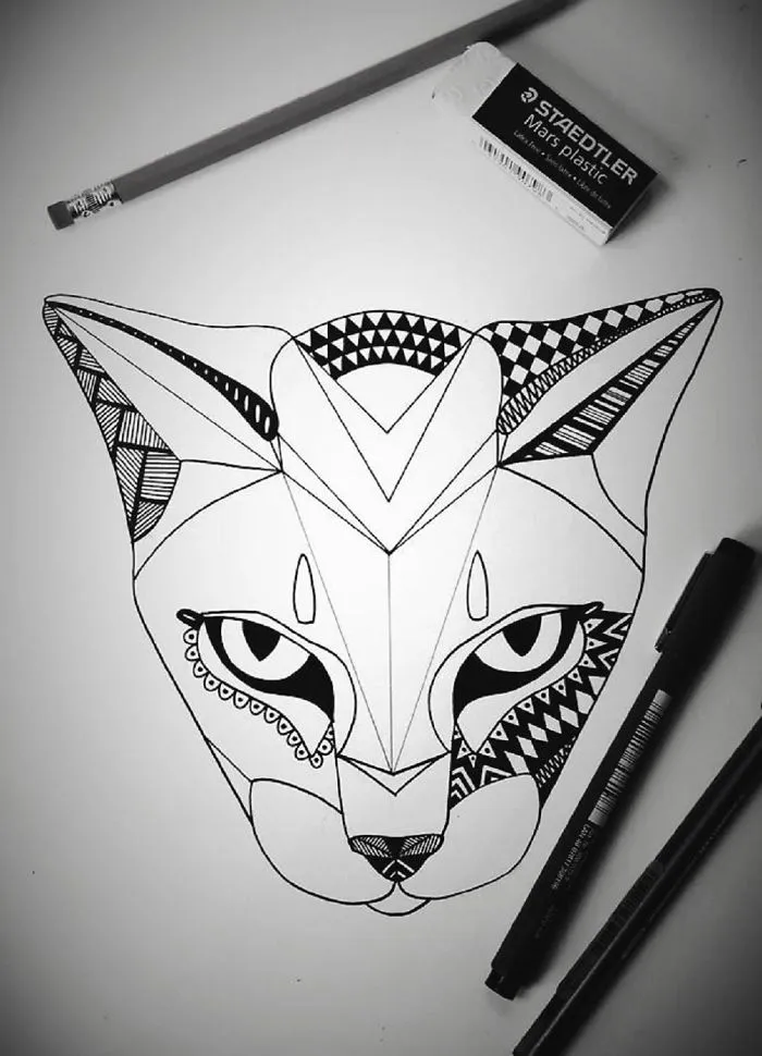I Spend My Free Time Drawing Intricate Animals And Skulls