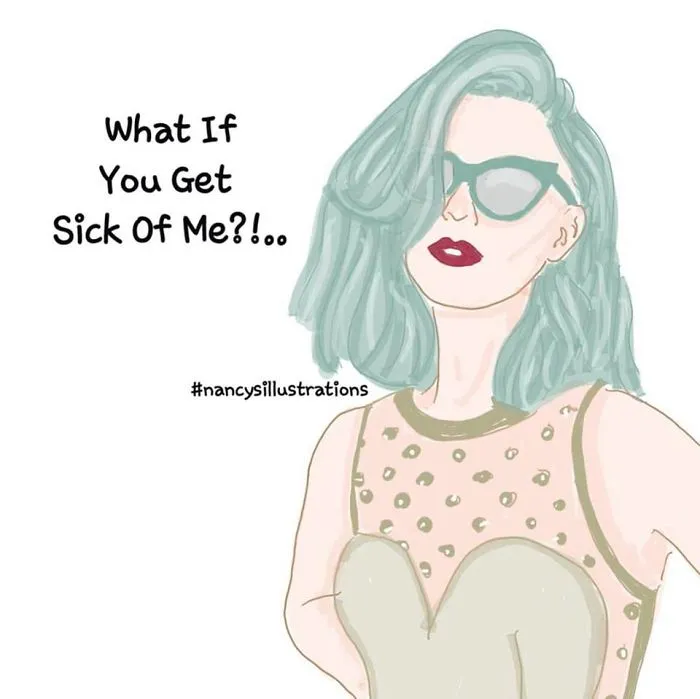 Girly Illustrations With Quotes (8)