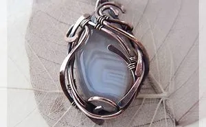 Сopper Jewelry With Natural Stones