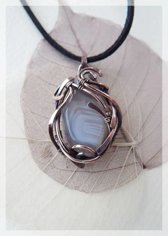 Сopper Jewelry With Natural Stones