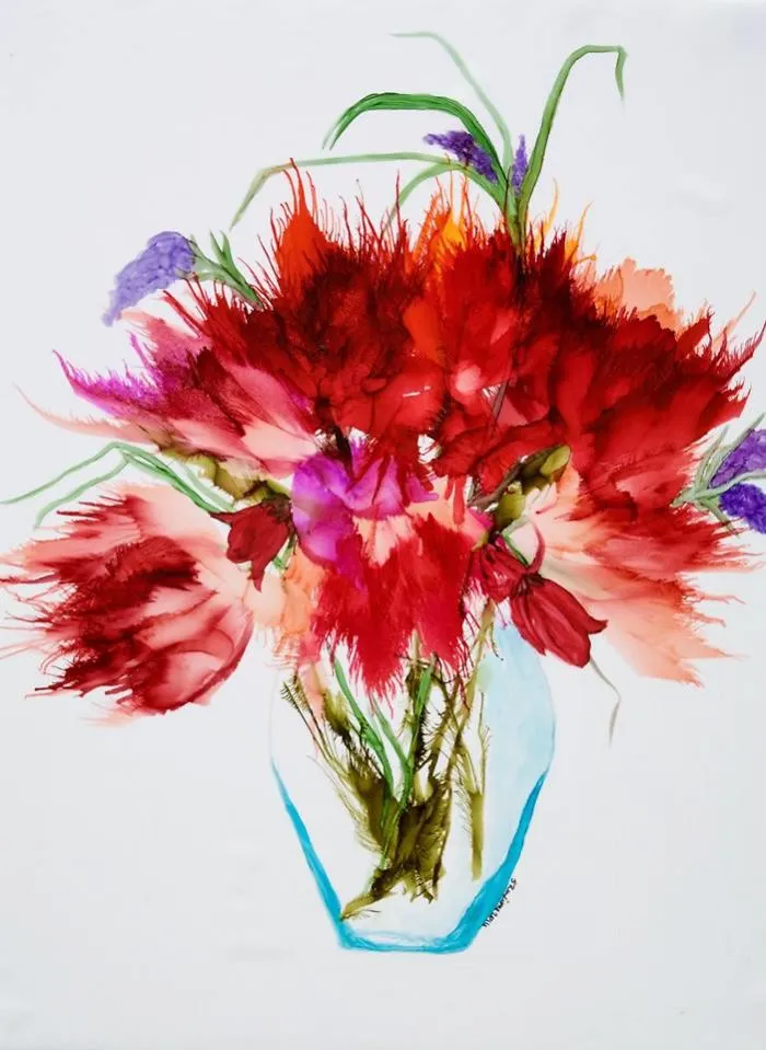 Addicted To Alcohol, That Is Alcohol Ink!