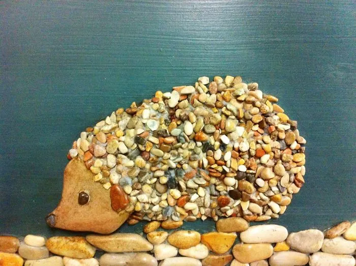I Create Art From Stones I Find On The Beach