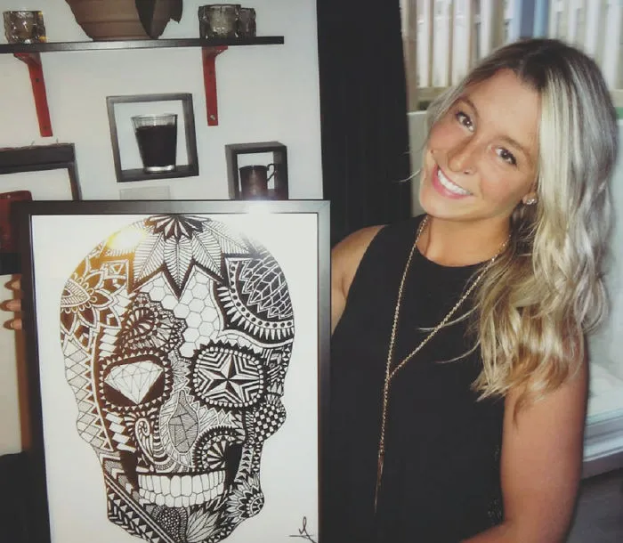 I Spend My Free Time Drawing Animals And Skulls