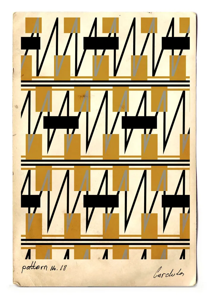 I Created These Patterns Inspired By Russian Constructivism
