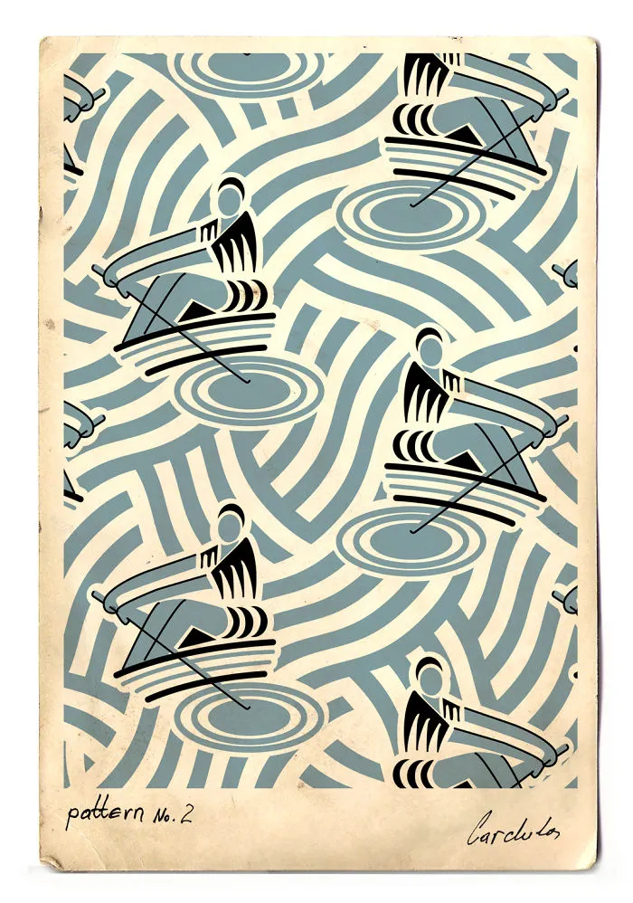 I Created These Patterns Inspired By Russian Constructivism