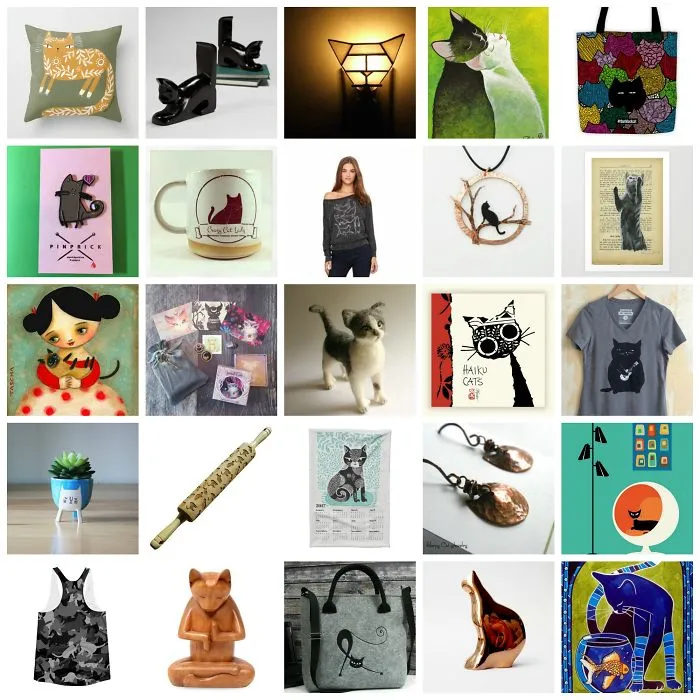 35 Unique Holiday Gifts For Cat Lovers, Handmade By Indie Artists & Makers