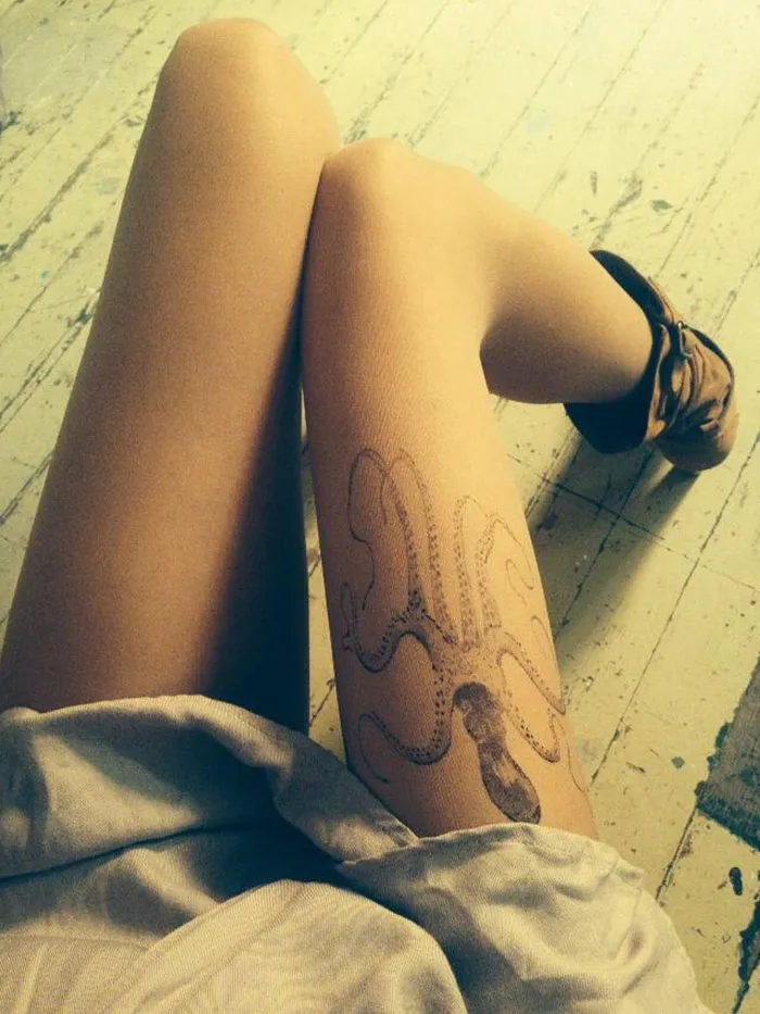 Octopus Tattoo Tights