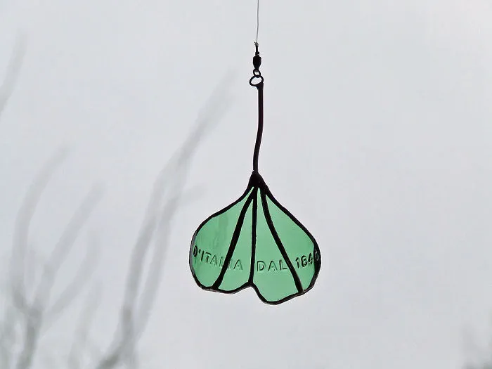 Artist Turns Beer Bottles Into Beautifully Curved Leaves