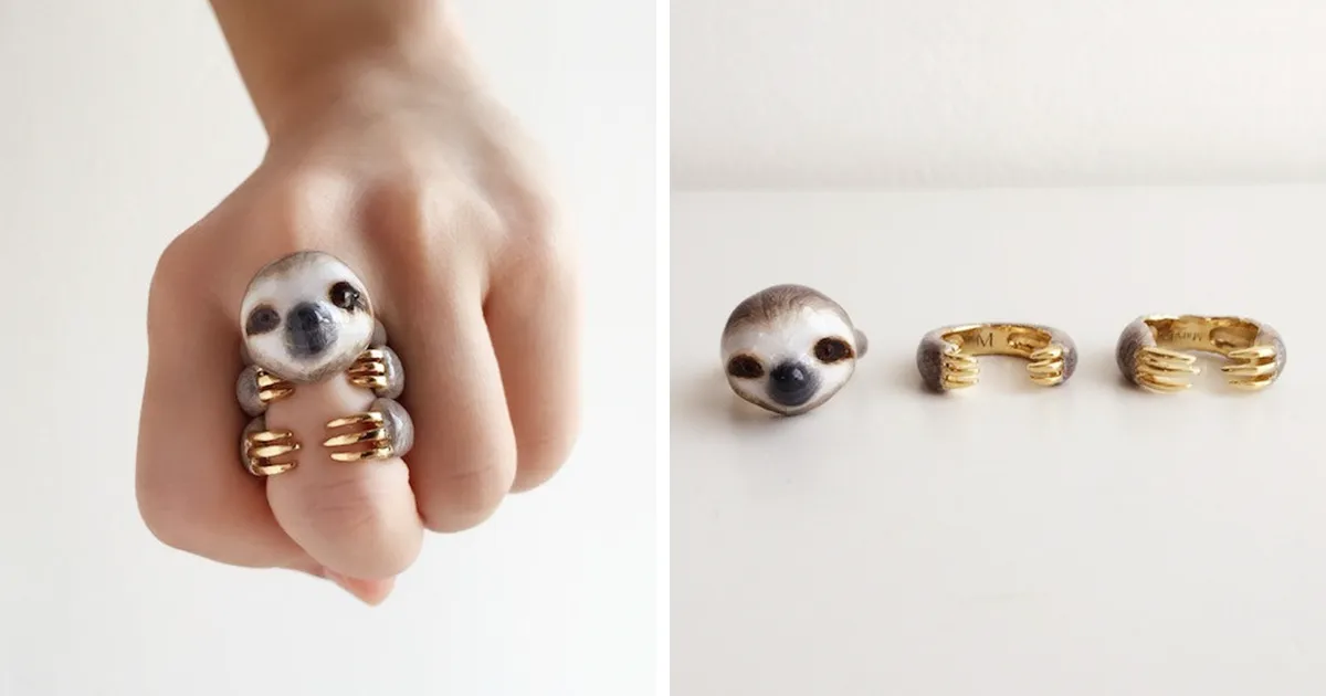 Estos anillos animales cobran vida al unir sus 3 piezas (2ª parte)