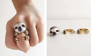 3-Piece Rings That Become Animals When You Wear Them All At Once