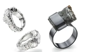 Jewellery Collection Made Of 100% Recycled Sterling Silver And Natural Stones