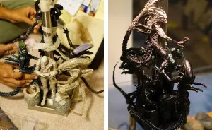 How To Make An Epic DIY Alien Xenomorph Lamp