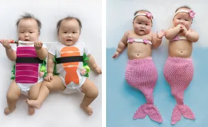 These Miracle Momo Twins Have The Cutest Matching Outfits Ever