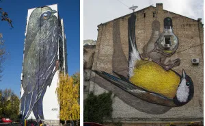 I Painted These Huge Murals On Buildings In Ukraine