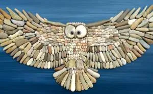 I Create Art From Stones I Find On The Beach