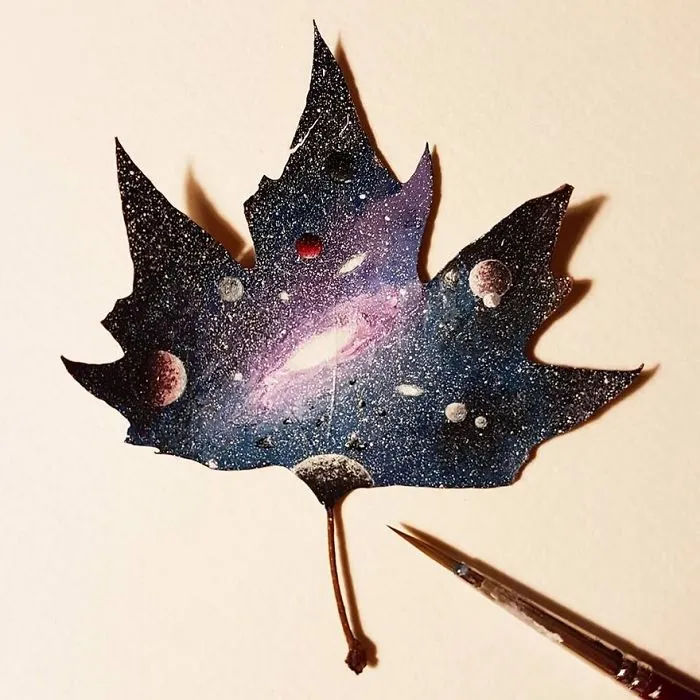 Turkish Artist Paints Unbelievably Tiny Paintings Onto Small Objects