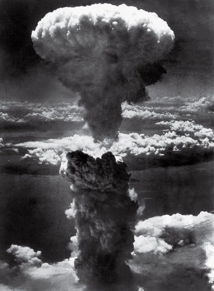Mushroom Cloud Over Nagasaki, Lieutenant Charles Levy, 1945