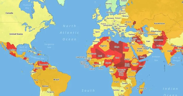 World's Most Dangerous Travel Destinations Revealed