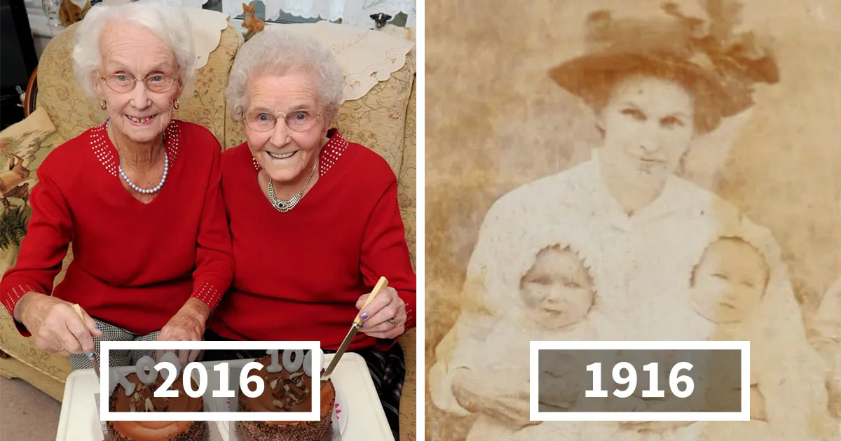 Estas hermanas gemelas celebran su 100º cumpleaños y revelan el secreto de su larga vida