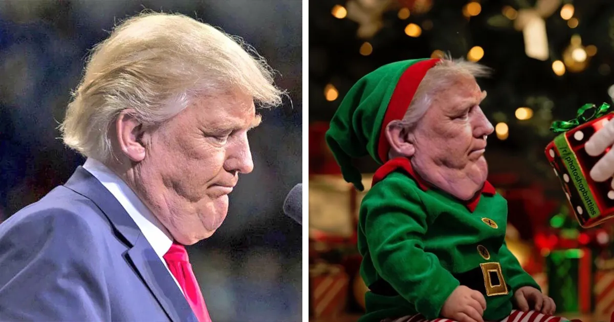 Cuando Trump pidió que no se publicaran fotos suyas con papada poco favorecedora, esta fue la respuesta de internet