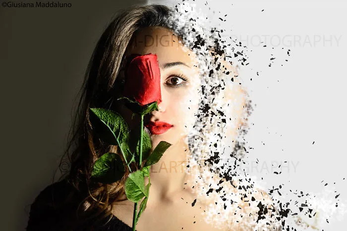 Young Photographer Created A Series Of Digital Art Photography To Say Stop The Violence!