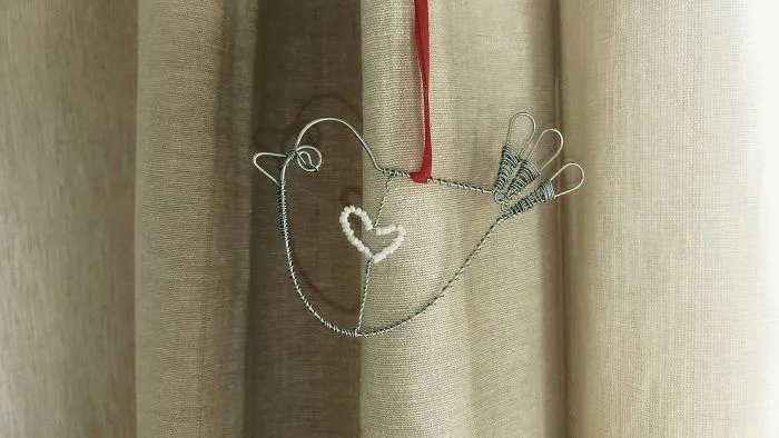 Little Birdies And Fish From Old And Waste Materials