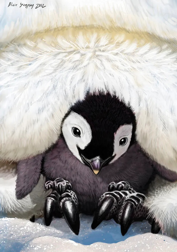 Cute Portraits Of Unexpected Animal Buddies By Blair Sampson