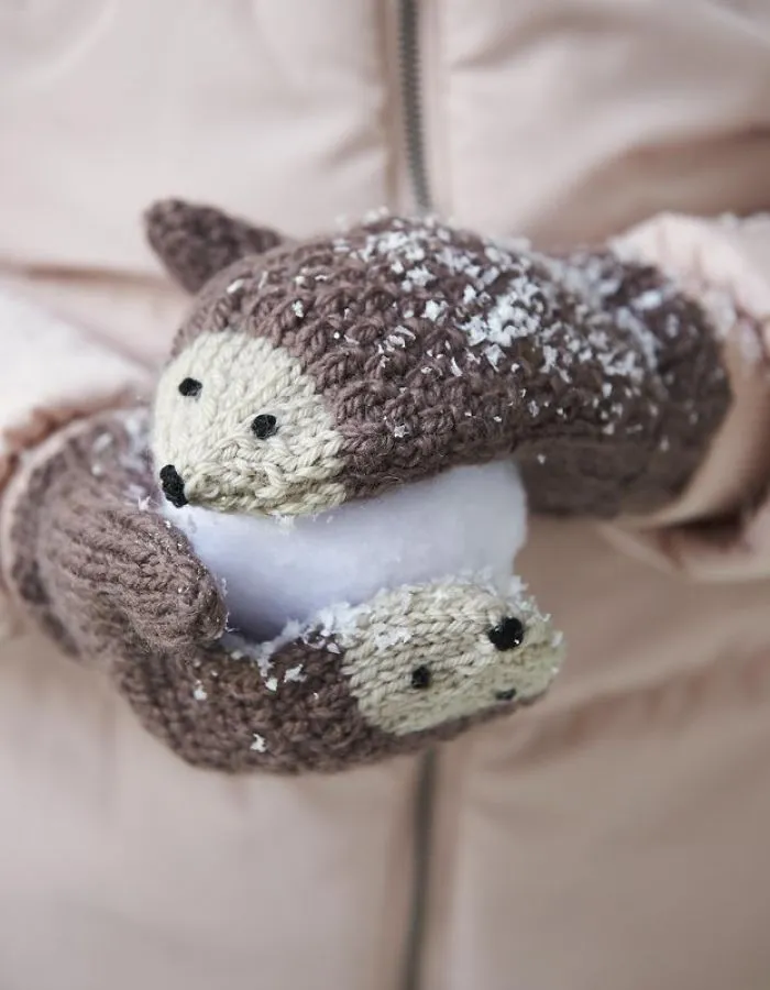 Hedgehog Mittens