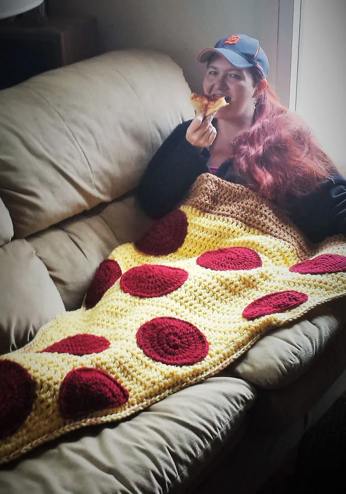 Pizza Blanket