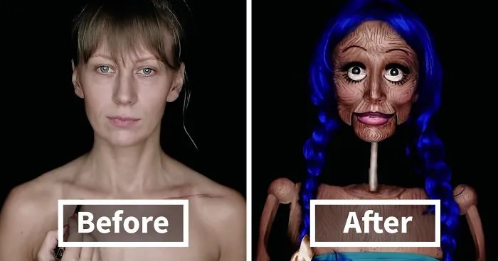 Incredible Makeup Illusion By Mirjana Kika Milosevic