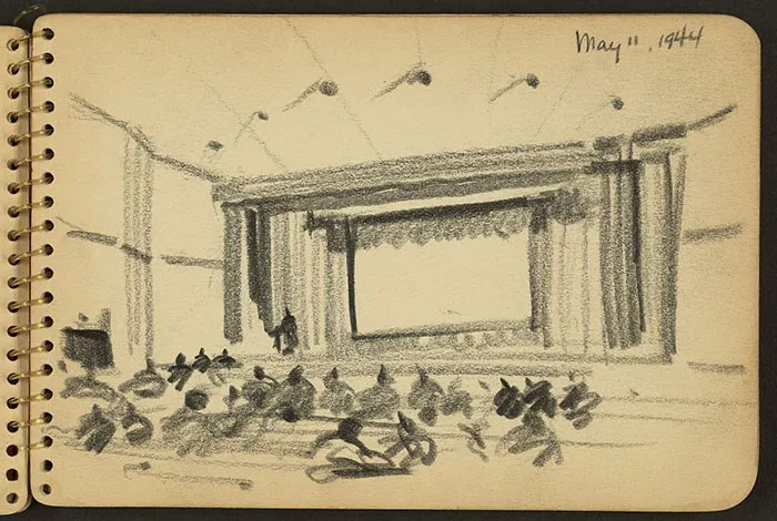 Auditorium At Fort Jackson, South Carolina