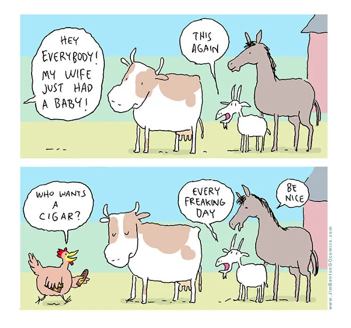 60 Of My Funniest Animal Cartoons So Far