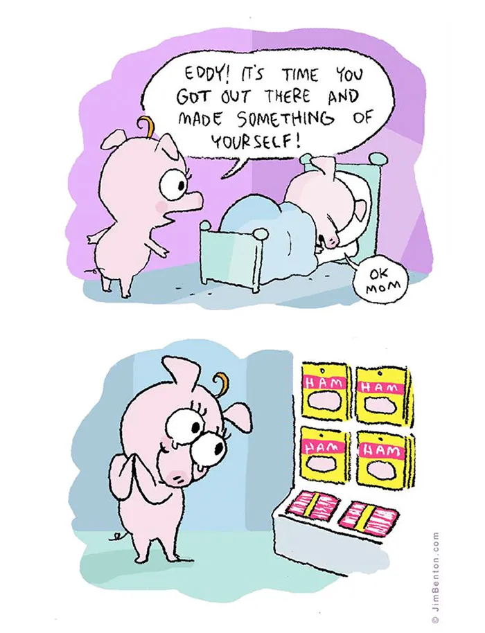 60 Of My Funniest Animal Cartoons So Far