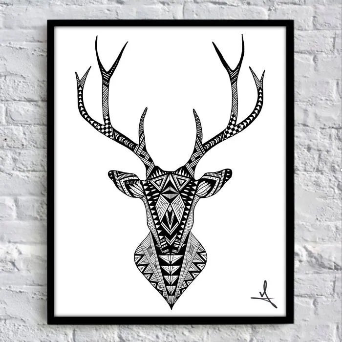 I Spend My Free Time Drawing Intricate Animals And Skulls